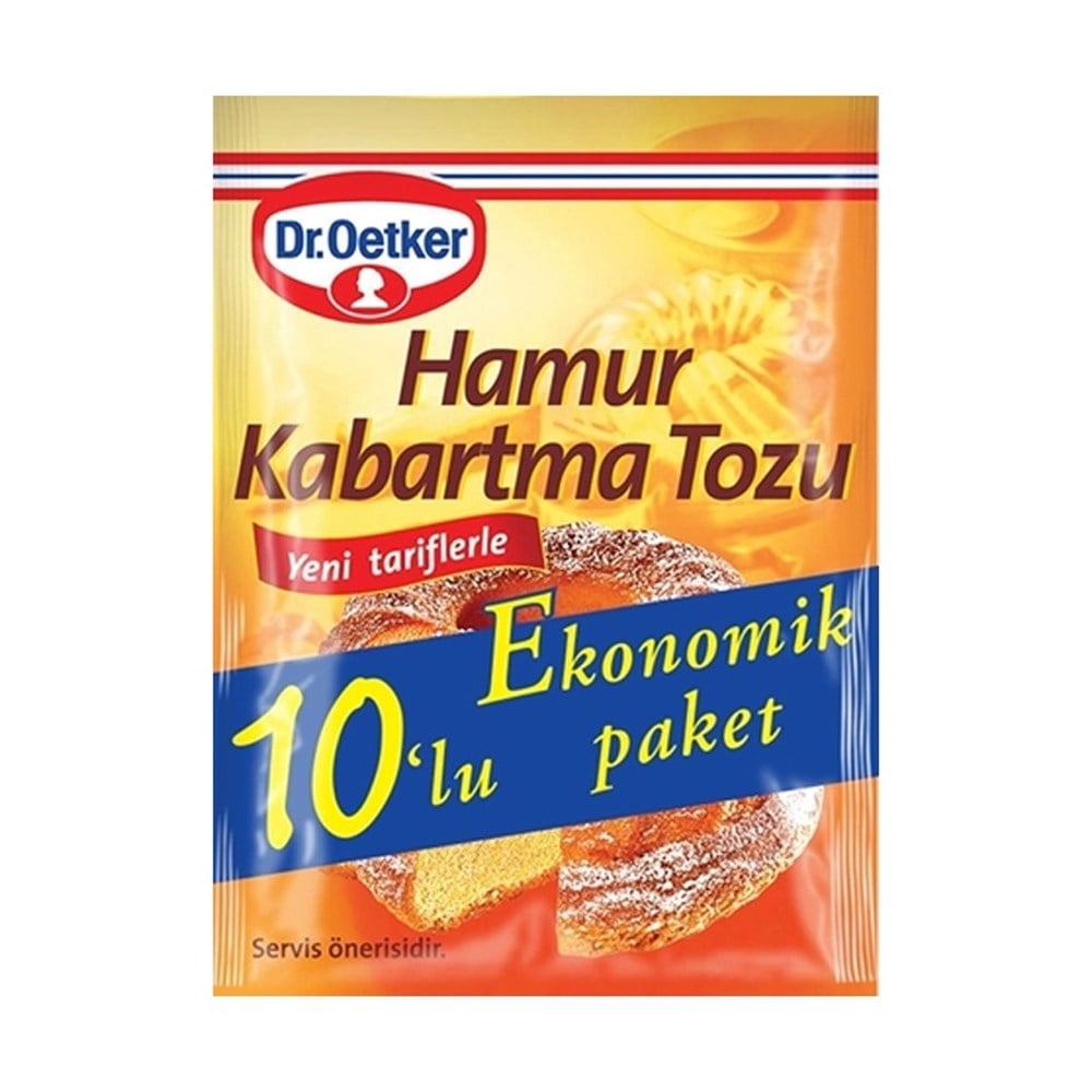 Dr. Oetker Hamur Kabartma Tozu 10'lu 100 Gr