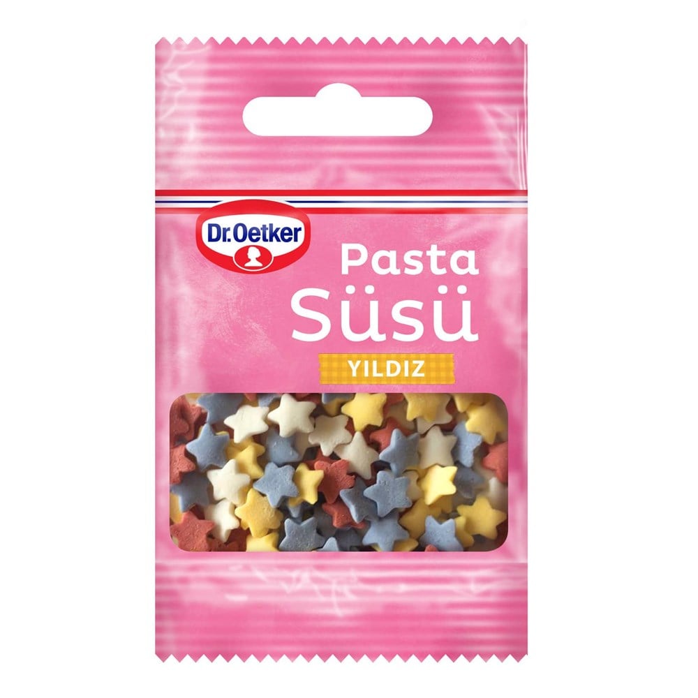 Dr. Oetker Pasta Süsü Yıldızlar 10 Gr