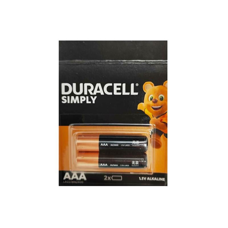 DURACELL SIMPLY PIL AAA INCE 2 LI
