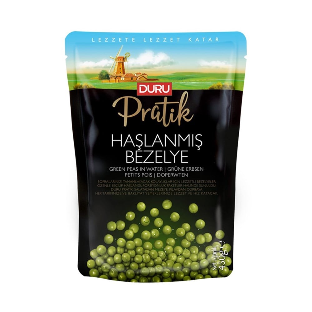 Duru Haşlanmış Bezelye 450 Gr