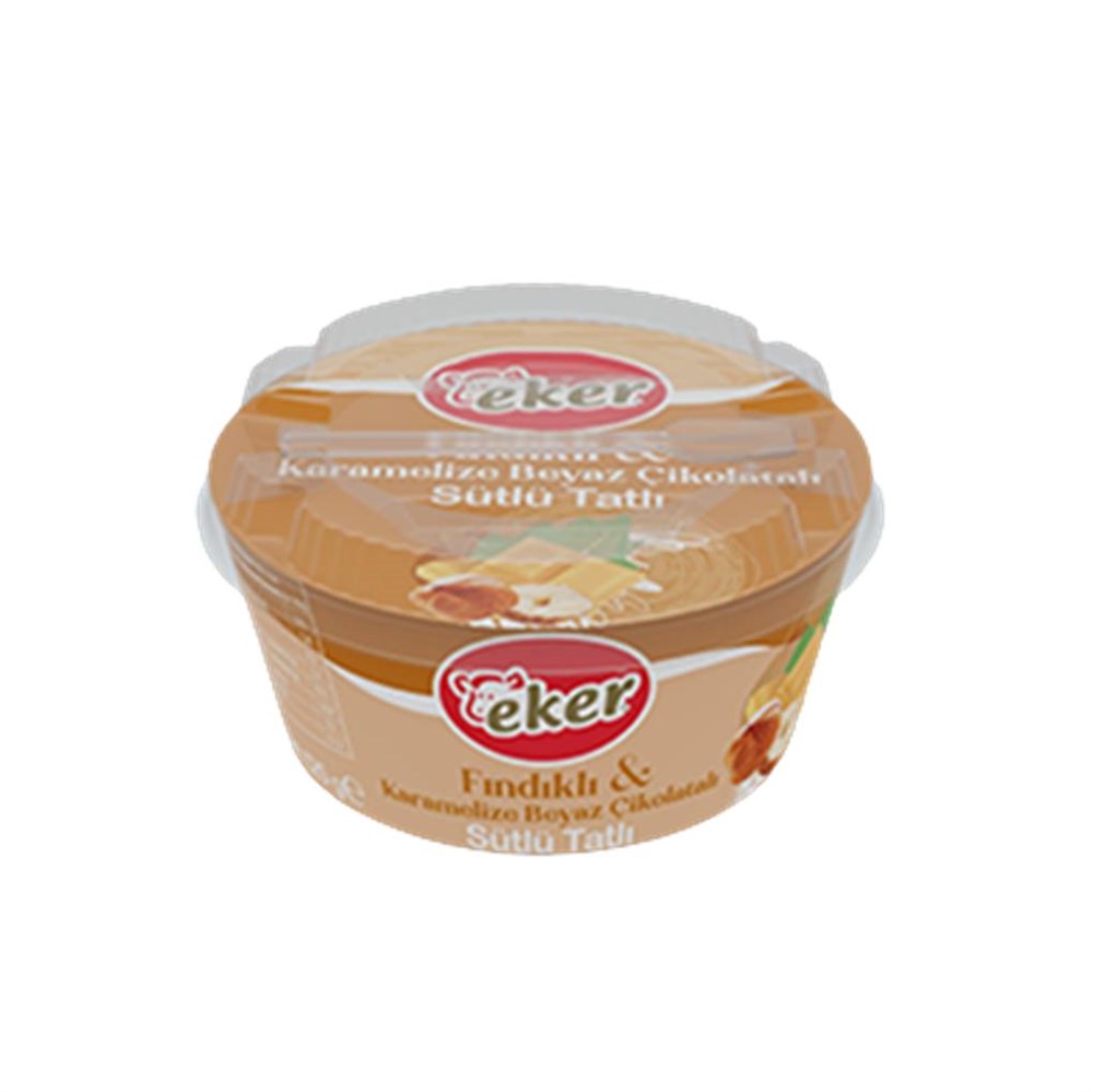 EKER SUTLU TATLI FINDIKLI&KARAMELLI 125 GR