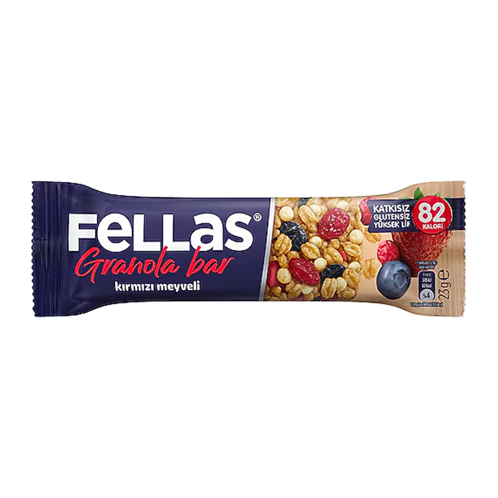 FELLAS GRANOLA BAR K.MEYVELI 23 GR