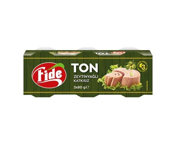 FIDE TON BALIK Z.YAGLI 3 X 80 GR
