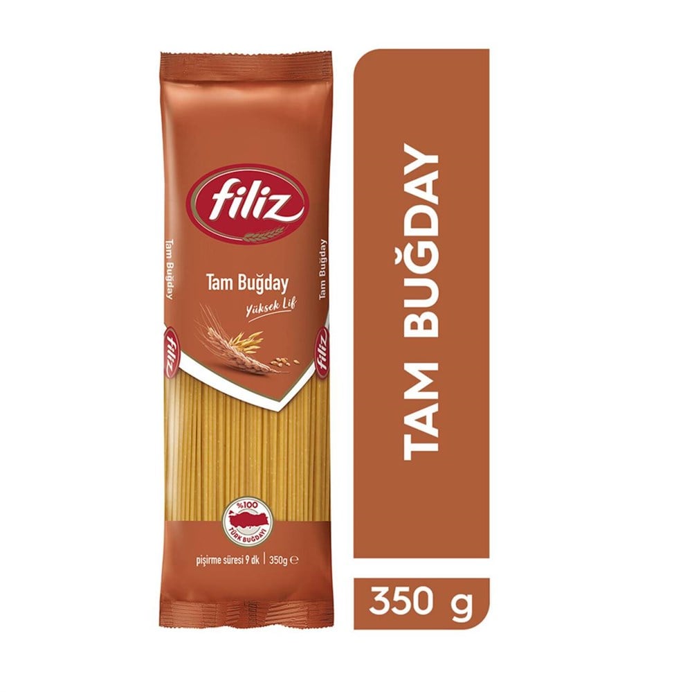 FILIZ MAKARNA TAM BUGDAY SPAGHETTI 350 GR