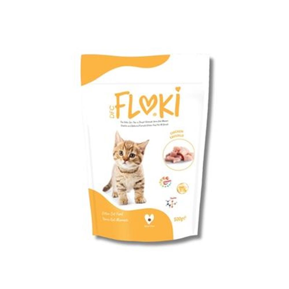 FLOKI YAVRU KEDI  MAMASI TAVUKLU 500 GR