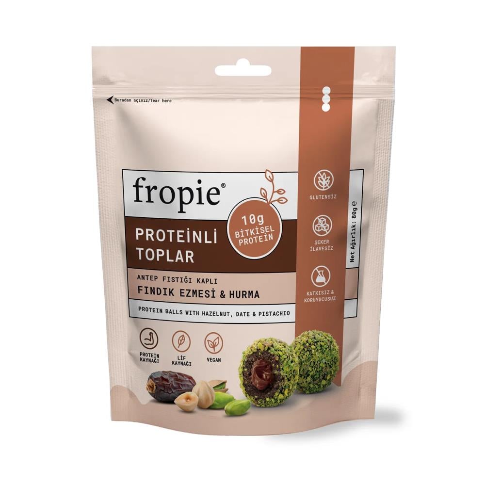 FROPIE FINDIK EZMELI PROTEIN TOPLAR 80 GR