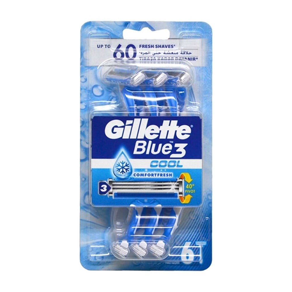 GILLETTE 46205 BLUE III COOL 6 LI