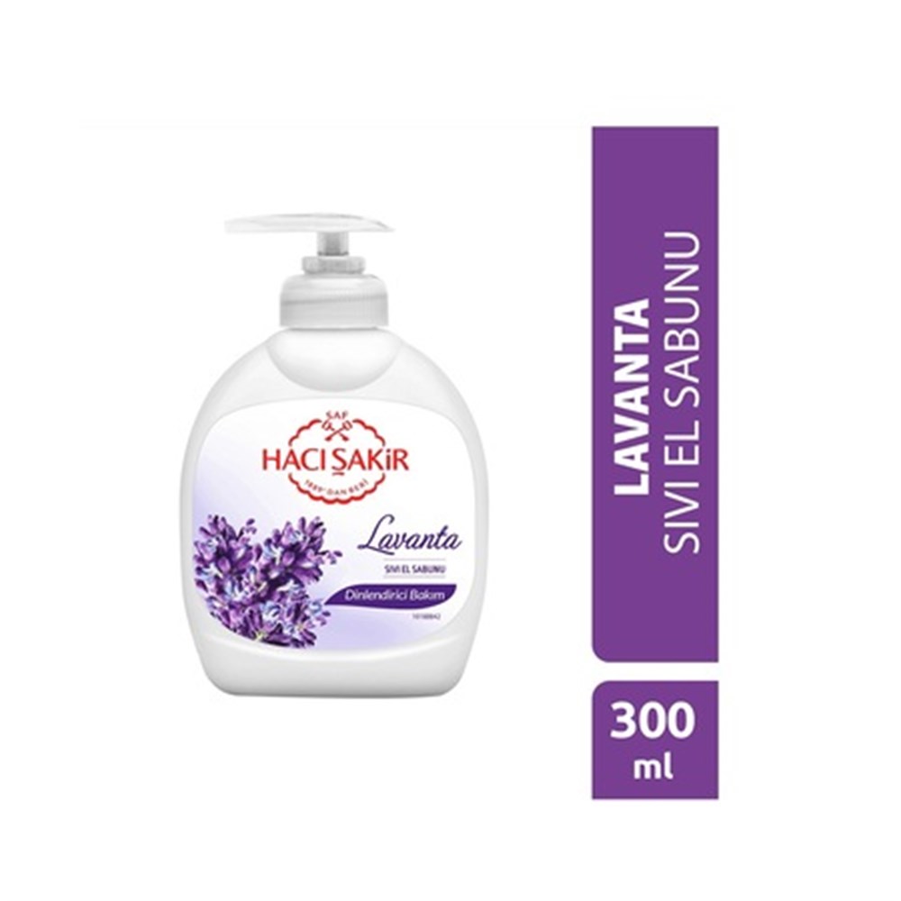Hacı Şakir Sıvı Sabun Lavanta 300 Ml