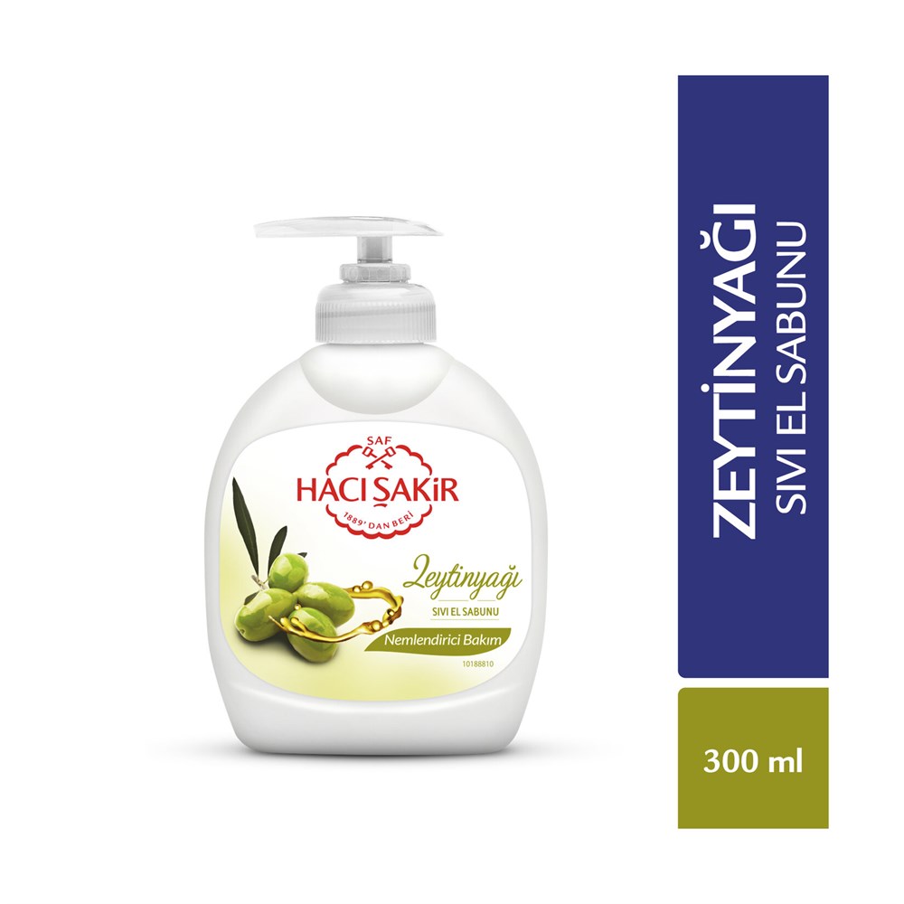Hacı Şakir Zeytinyağlı Sıvı Sabun 300 Ml