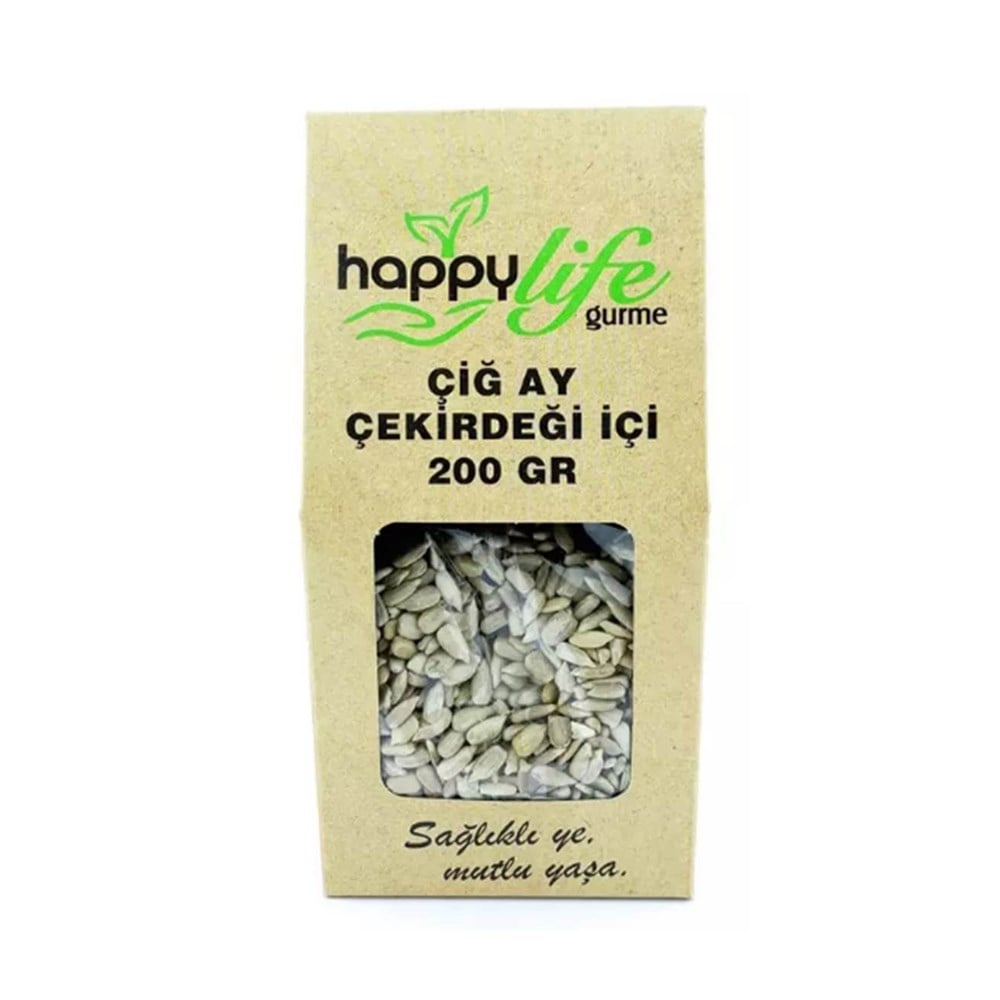 Happy Life Organik Çiğ Ay Çekirdeği 200 Gr