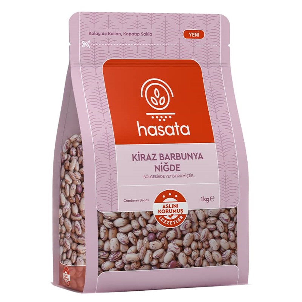 Hasata Niğde Kiraz Barbunya 1000 Gr