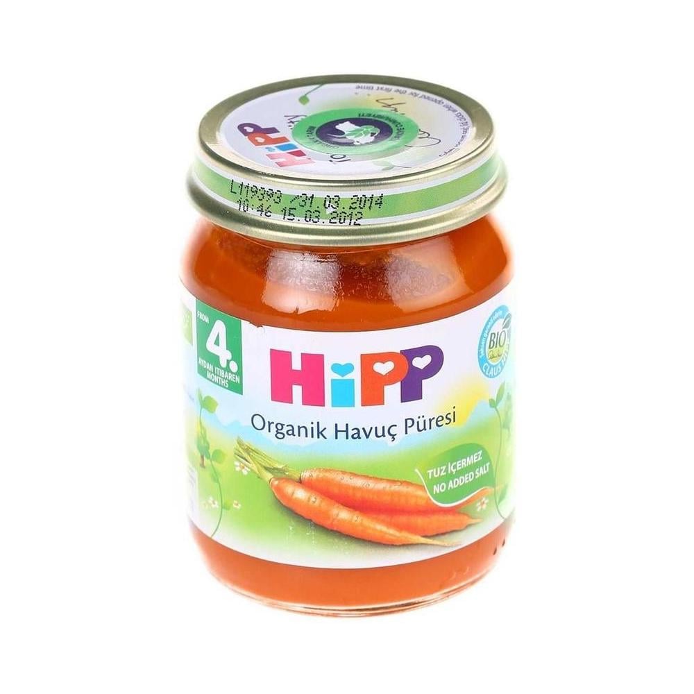 HIPP ORGANIK HAVUC PURESI 125 GR