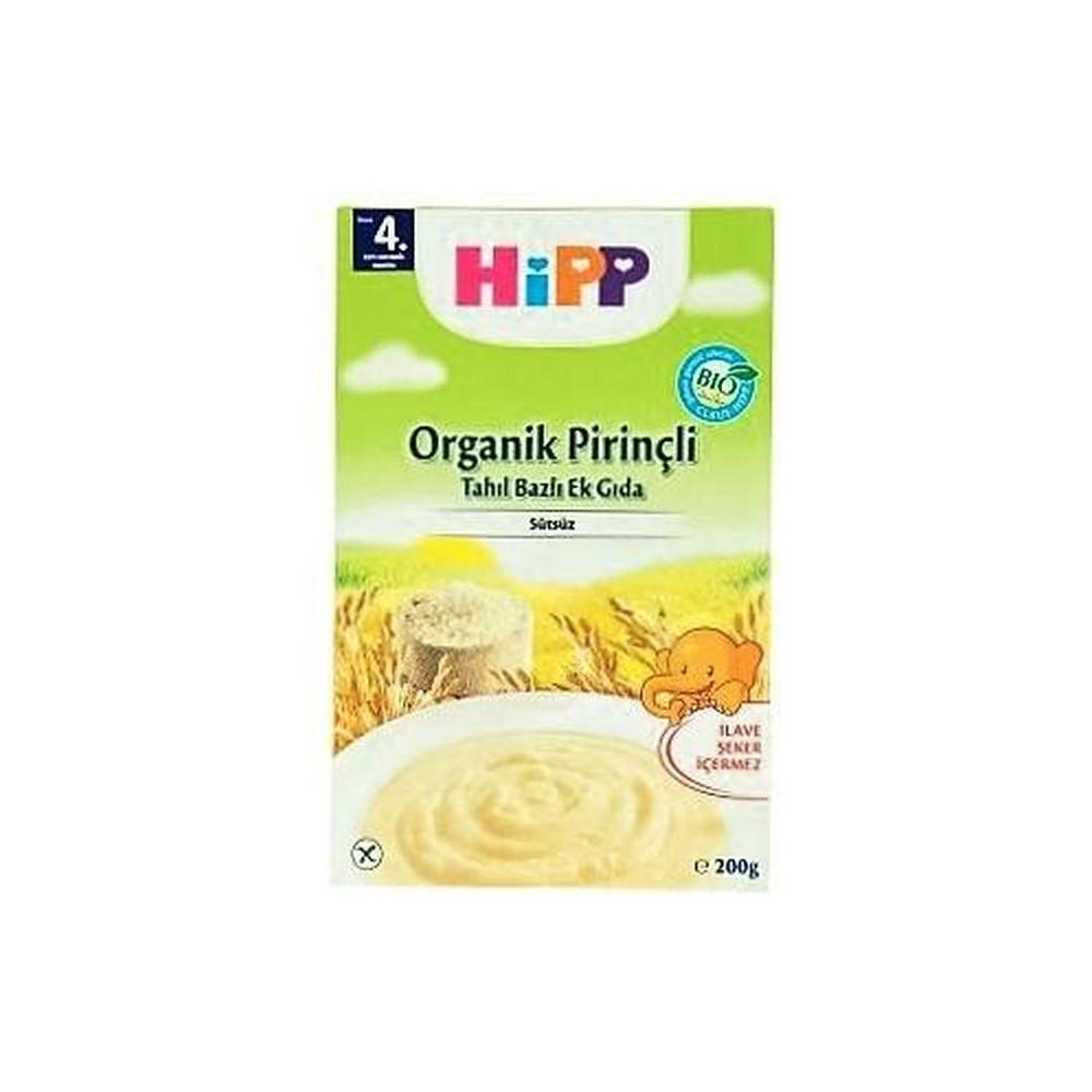 HIPP ORGANIK TAHILLI PIRINCLI TOZ 200 GR