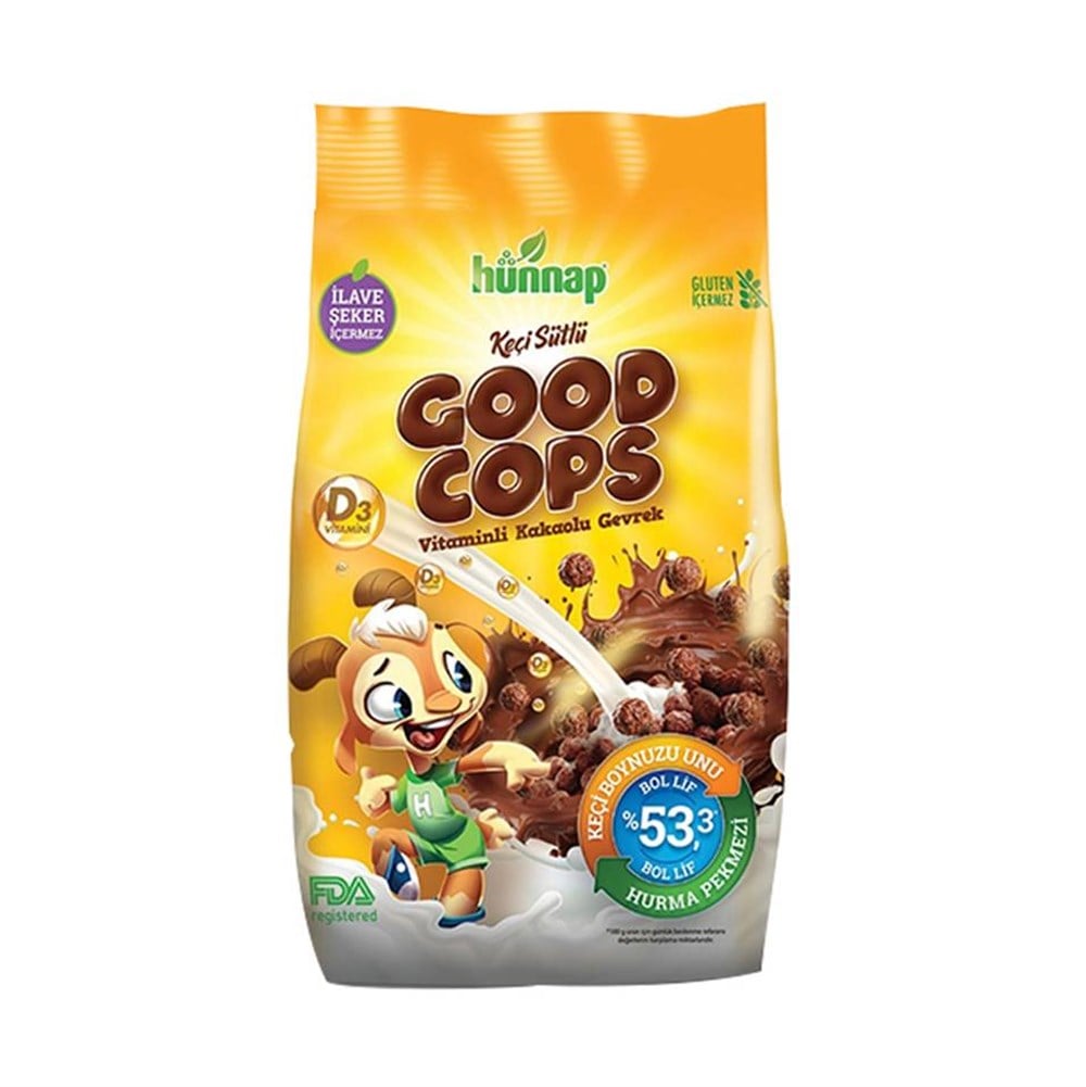 HUNNAP COOD COPS KAKAOLU GEVREK 300 GR