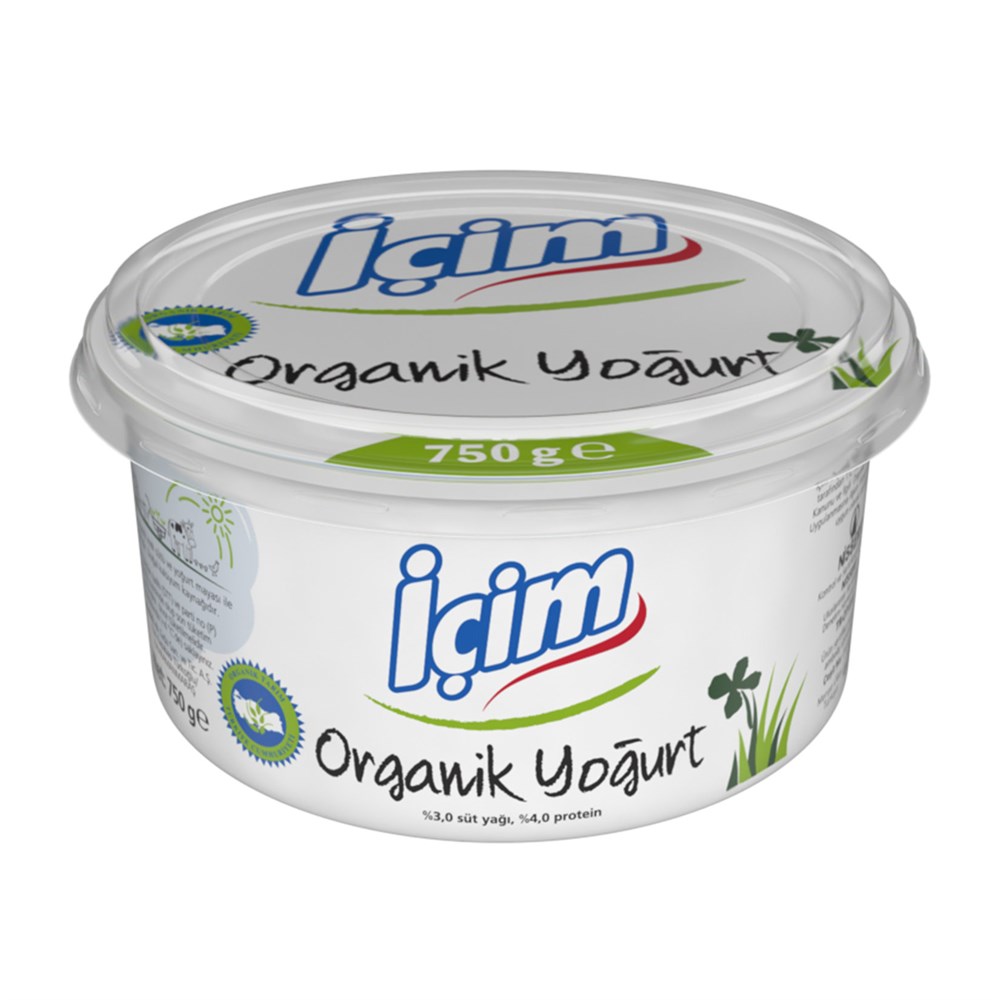 İçim Organik Yoğurt 750 Gr
