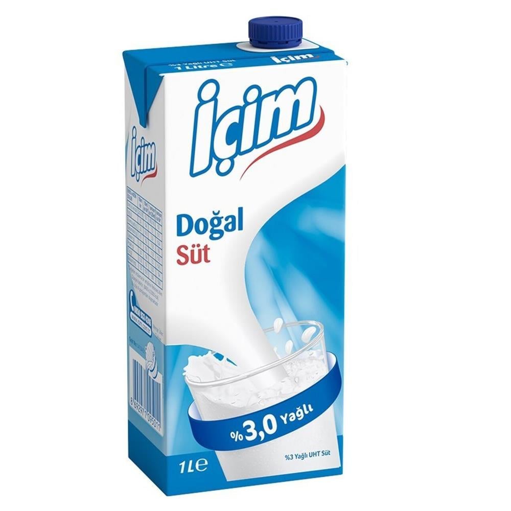 İçim Süt 1/1 Lt