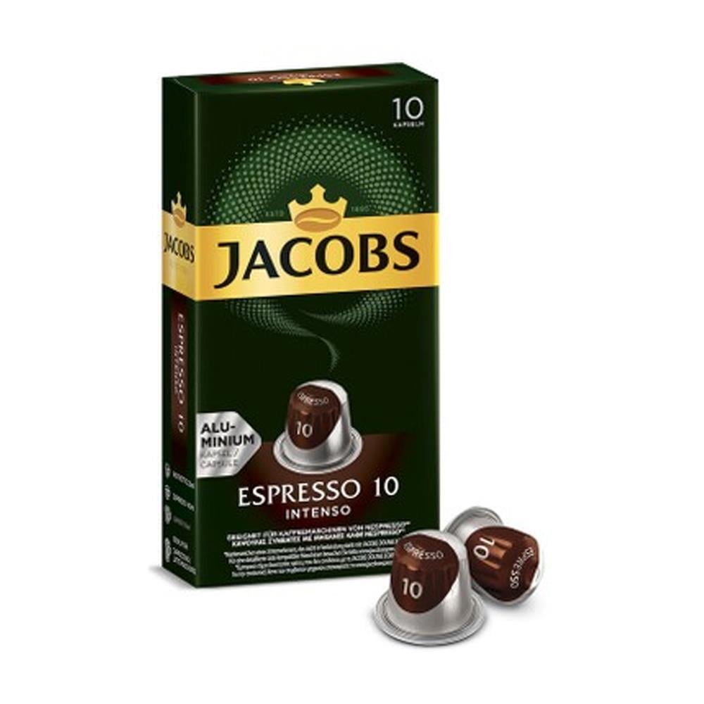 JACOBS FILTRELI CAPSULE ESPRESSO 10 INTENSO 52 GR