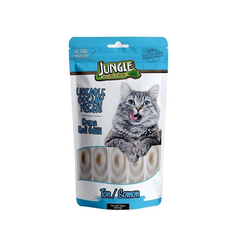 JUNGLE KEDI ODUL TON SOMONLU KREMASI 5X14 GR