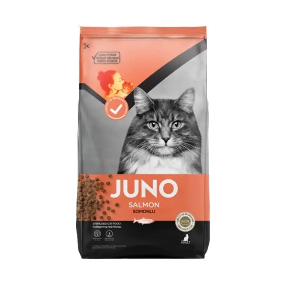 JUNO KISIRLASTIRILMIS KEDI MAMASI BALIK&PIRINC 500 GR