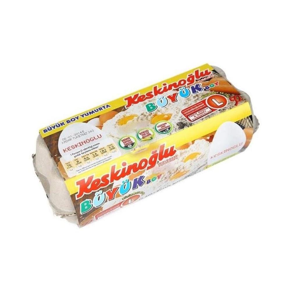 KESKINOGLU 8439 YUMURTA SUPER BEYAZ 10 LU