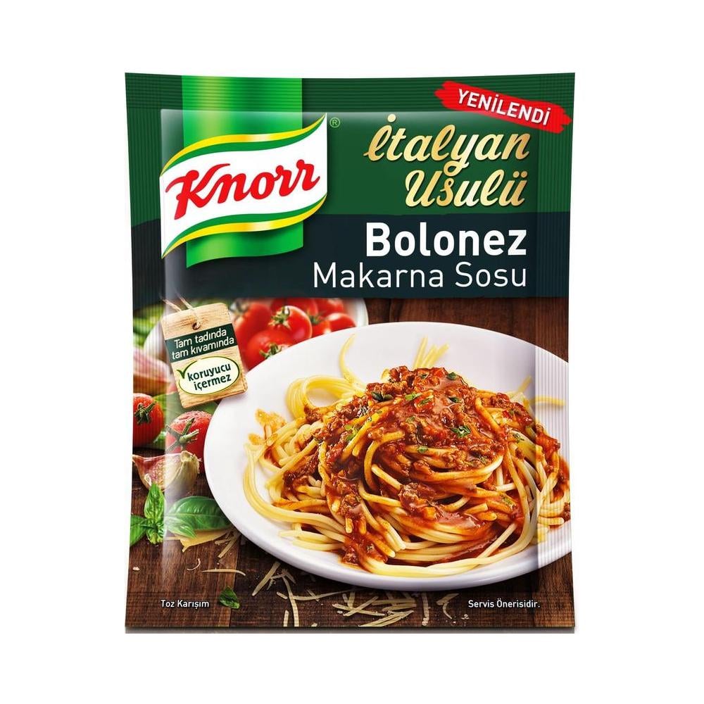 KNORR MAKARNA SOSU DOMATESLI 45 GR