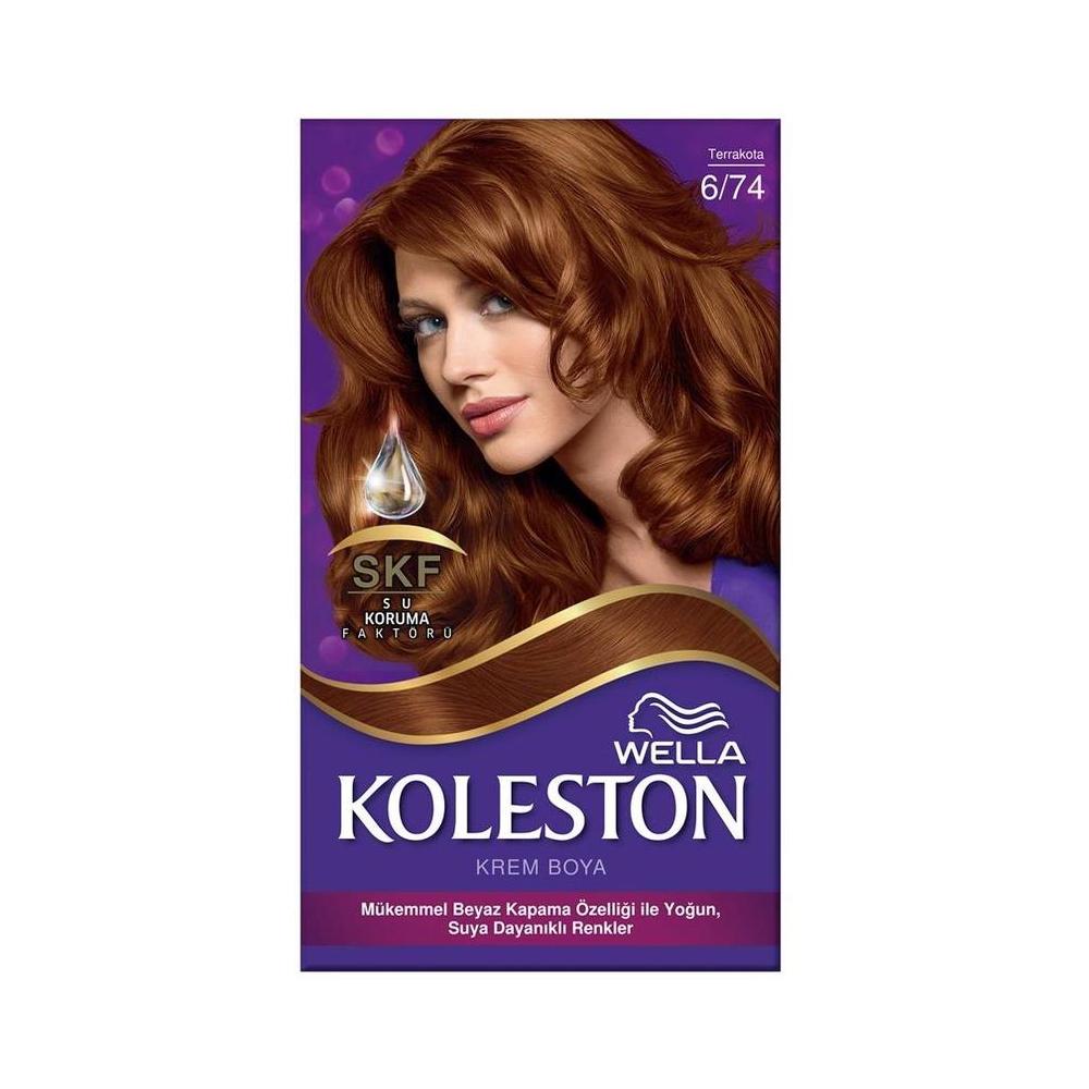 KOLESTON BOYA KREM KIZIL TOPRAK 6/74