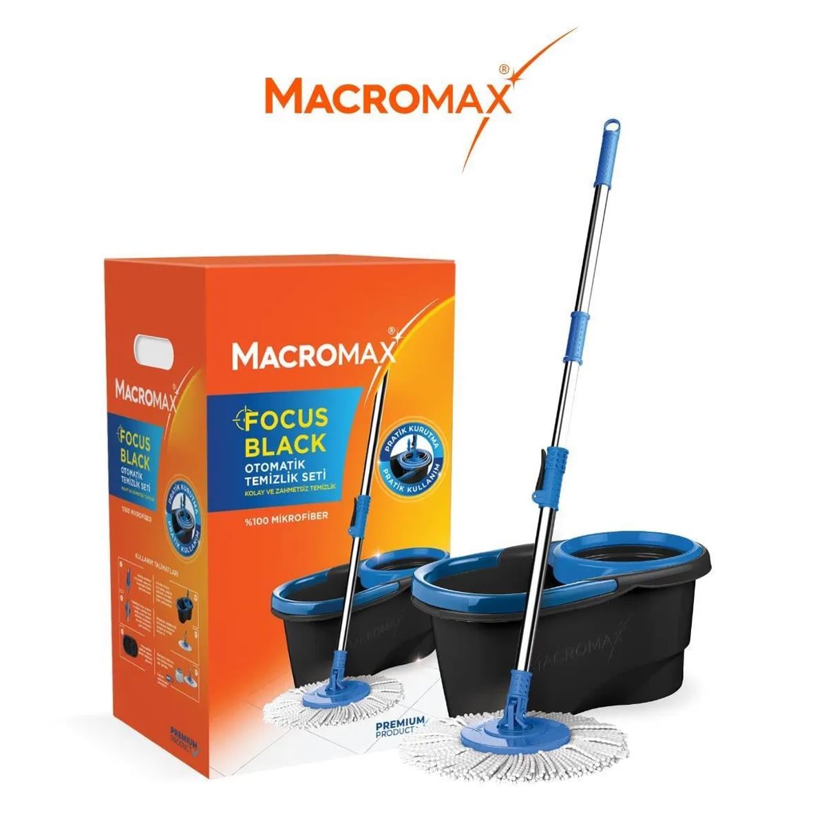 MACRO MAX FOCUS BLACK TEMIZLIK SETI