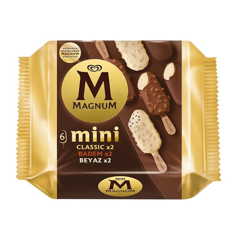 MAGNUM MINI CLASSIC&BADEM&BEYAZ 330 ML