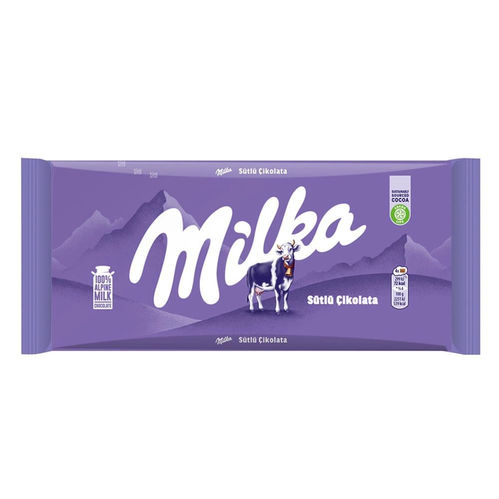 Milka Çikolata Sütlü 80 Gr