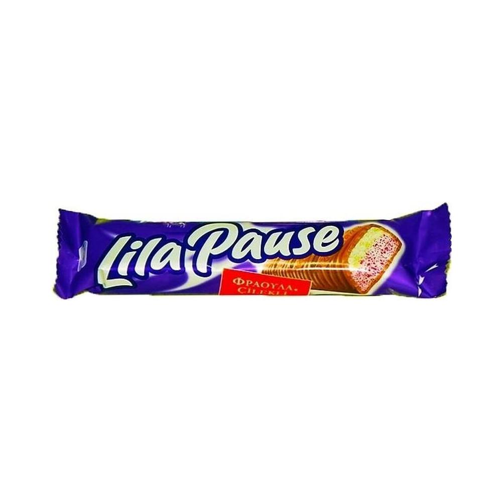 MILKA LILA PAUSE CILEKLI 34 GR