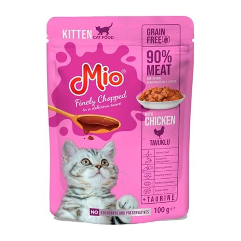 MIO KEDI POUCH YAVRU CHICKEN 100 GR