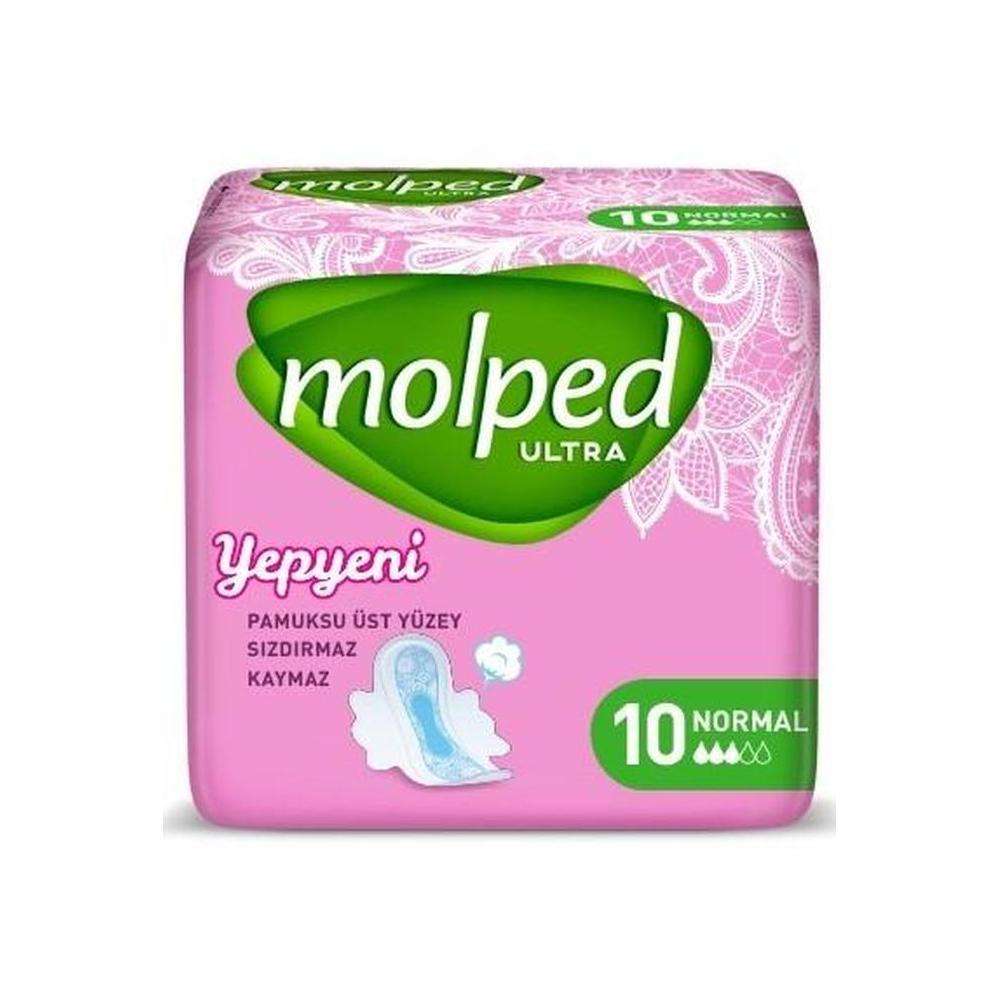 Molped Ultra Kanatlı Normal 10'lu