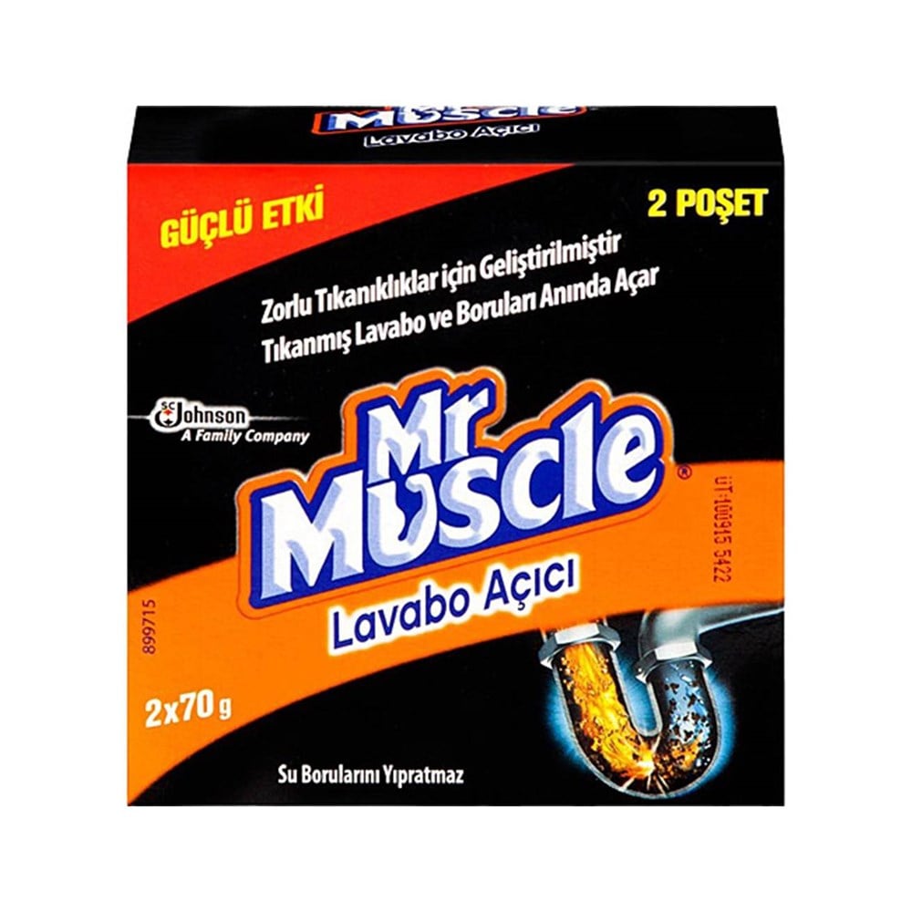 Mr. Muscle Lavabo Açıcı 2*70 Gr
