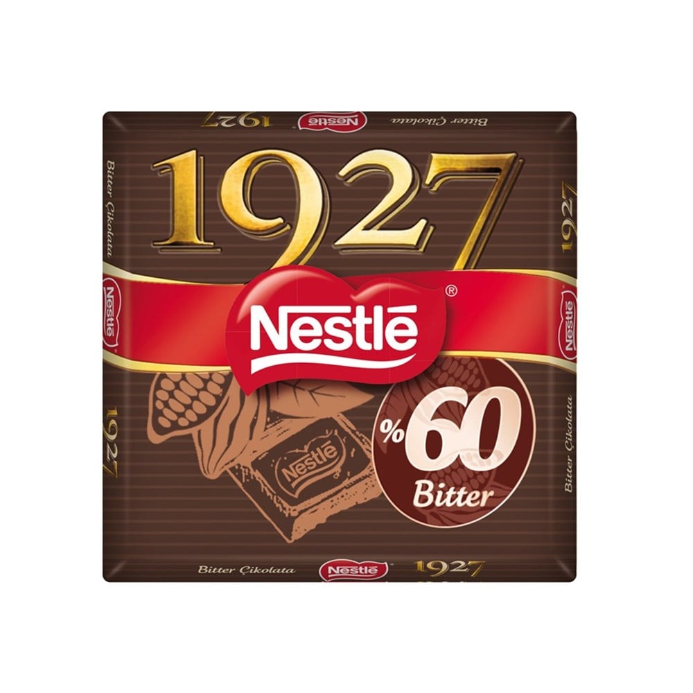 Nestle 1927 Çikolata %60 Bitter 60 Gr