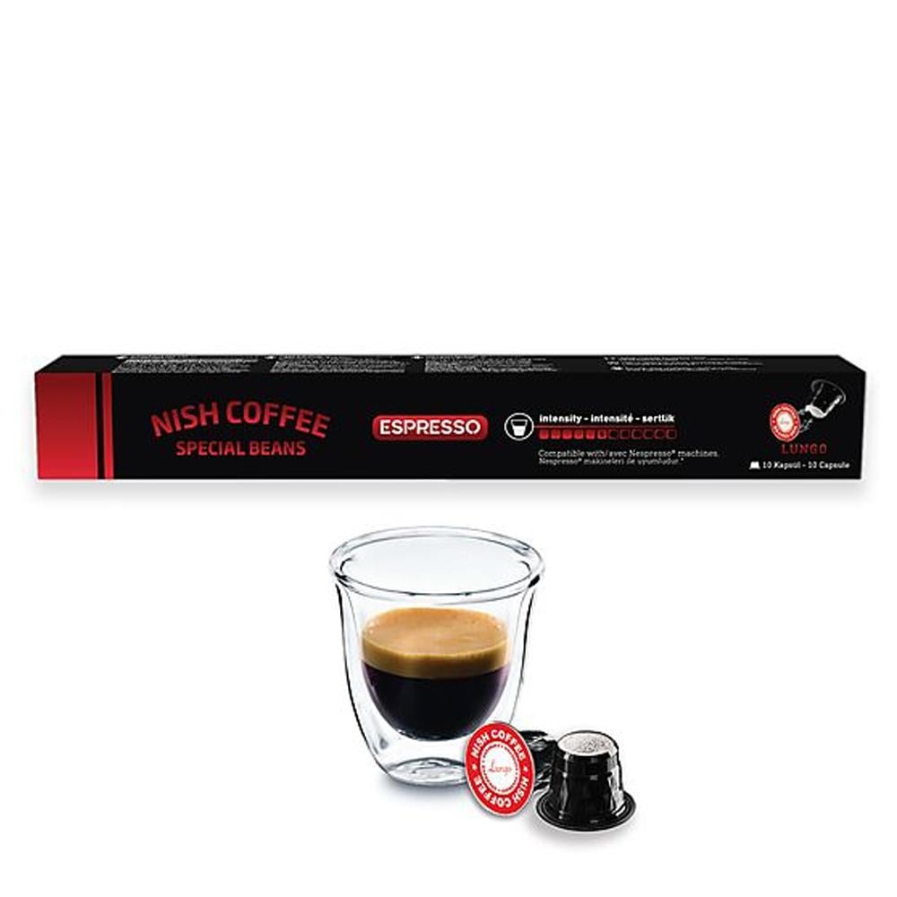 NISH KAPSUL KAHVE LUNGO NO:4 55 GR