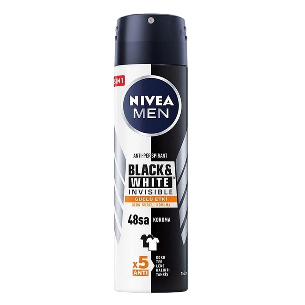 NIVEA DEO FOR MEN BLACK&WHITE INVISIBLE 150 ML