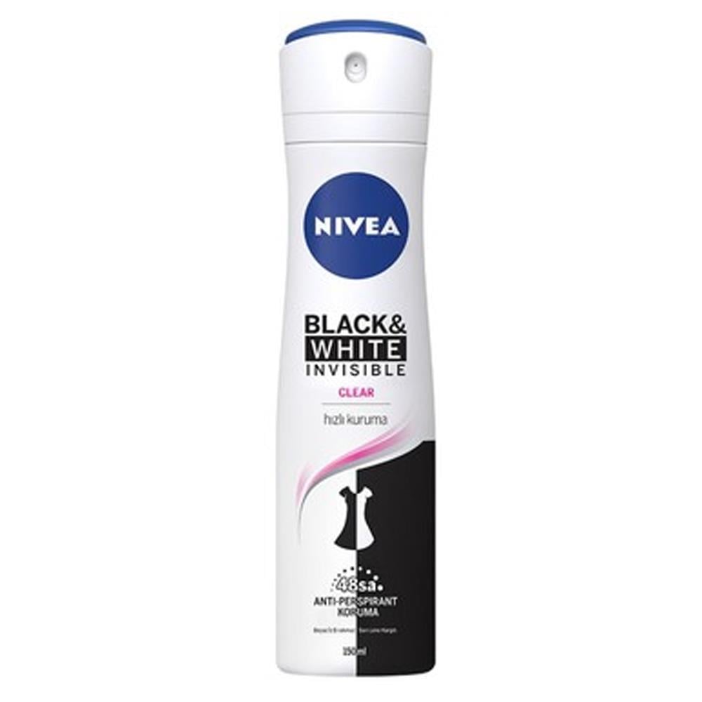 NIVEA DEO WOMEN INV B&W CLEAR 150 ML