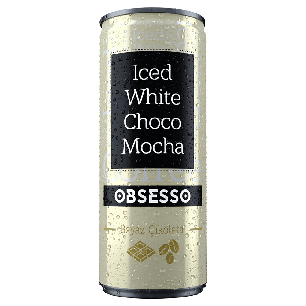 Obsesso Soğuk Kahve Beyaz Çikolatalı Mocha 250 Ml