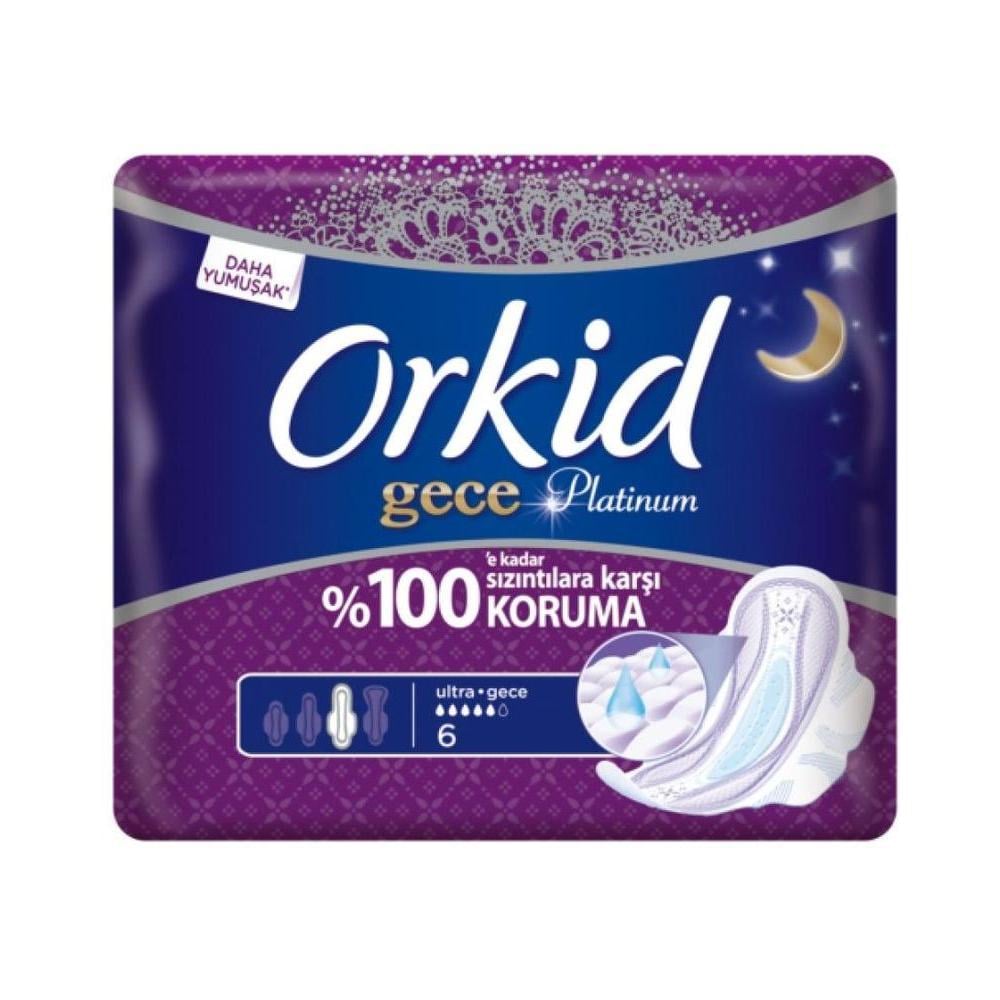 Orkid Platinium Tekli Gece 6'lı