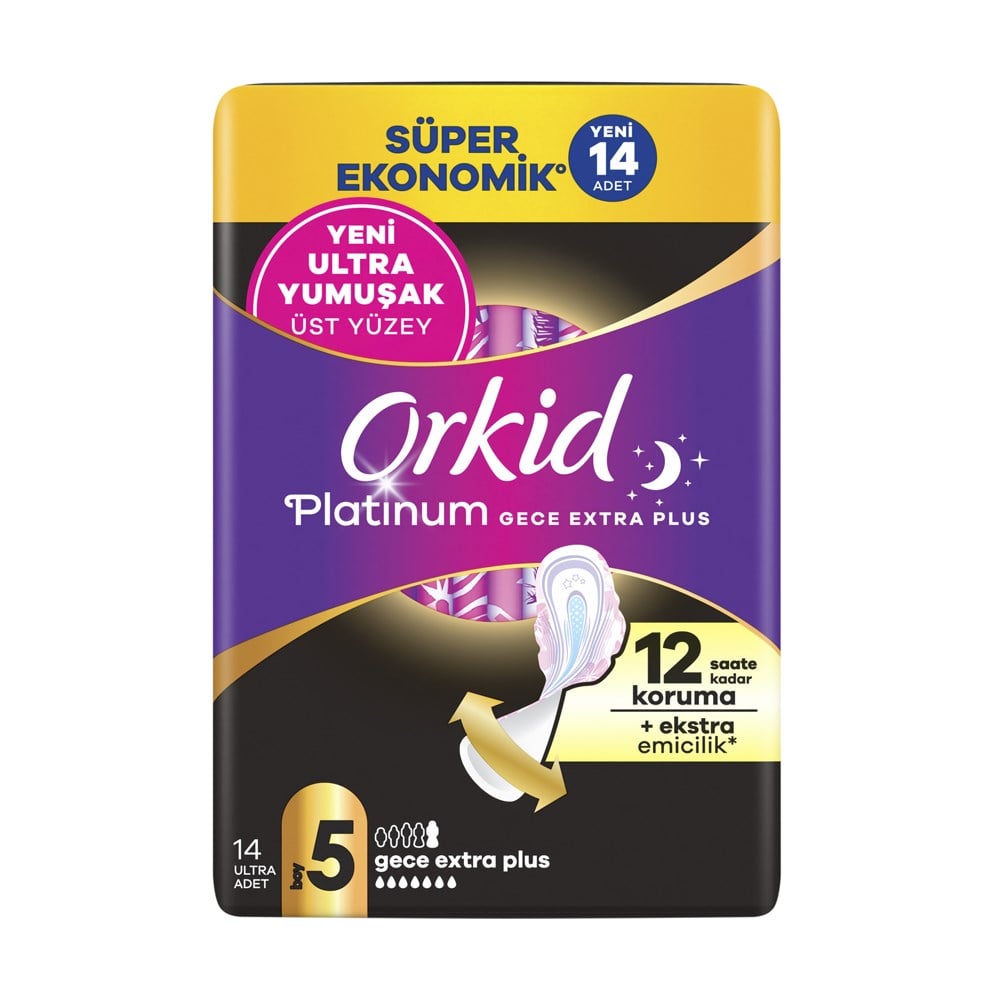 ORKID PLATINUM DORTLU GECE EXTRA PLUS 14 LU