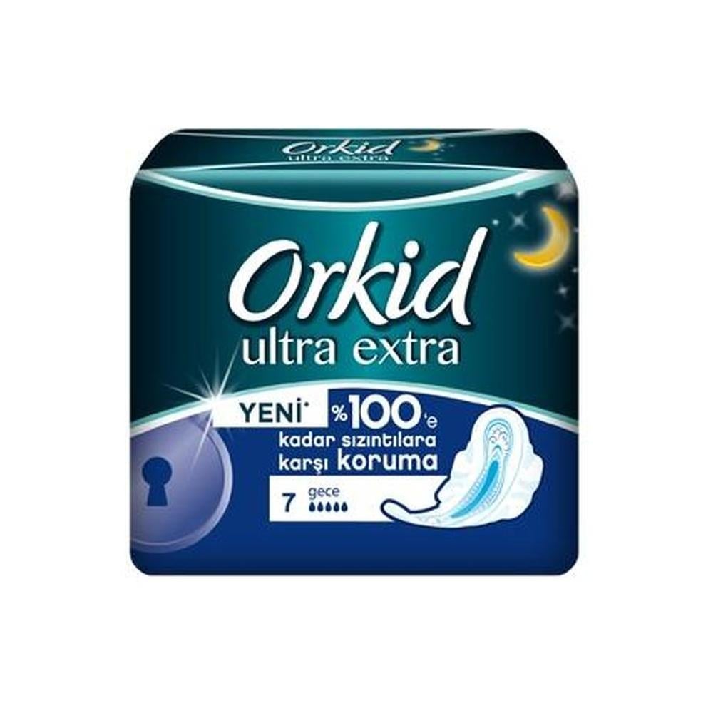 Orkid Ultra Kanatlı Gece 7'li