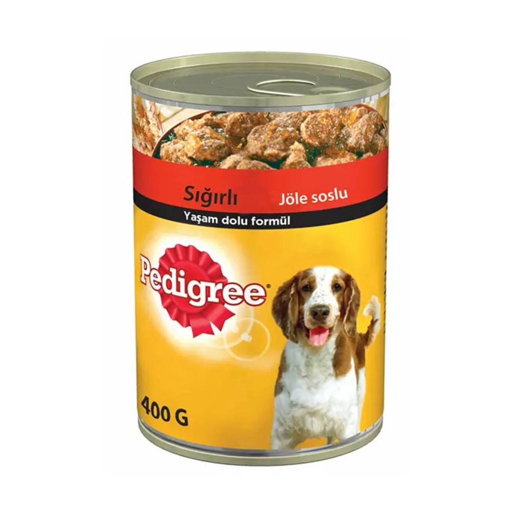 Pedigree Sığırlı Köpek Konserve 400 Gr