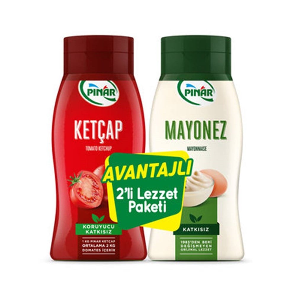 PINAR KETCAP 420 GR&MAYONEZ 350 GR