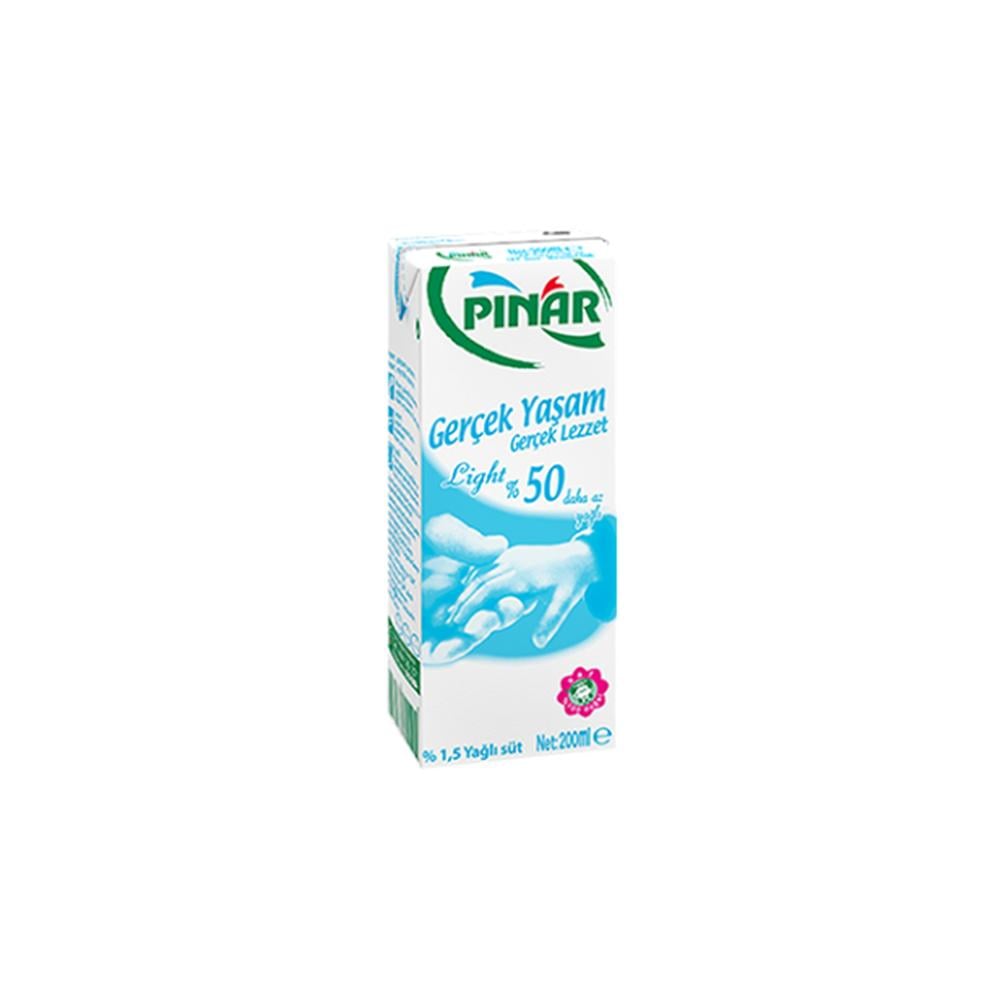 PINAR SUT YARIM YAGLI 200 ML