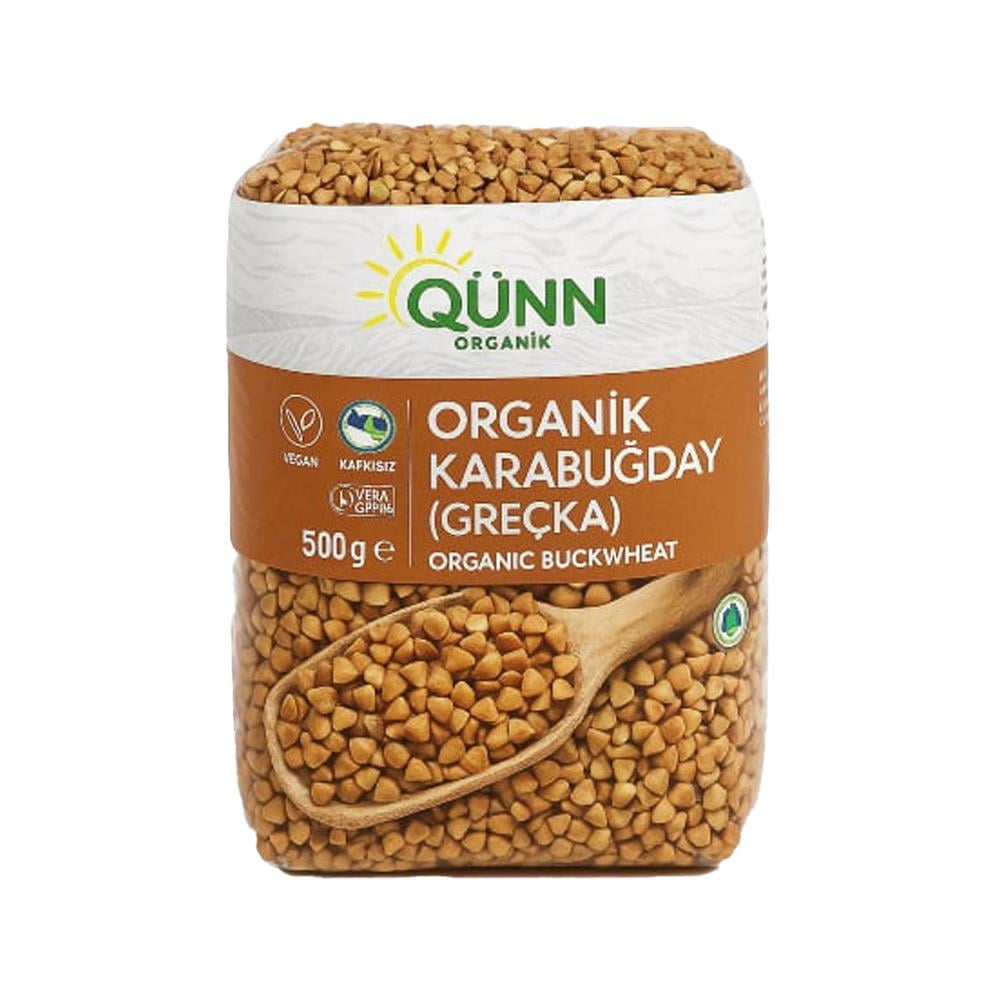QUNN ORGANIK KARABUGDAY GRECKA 500 GR