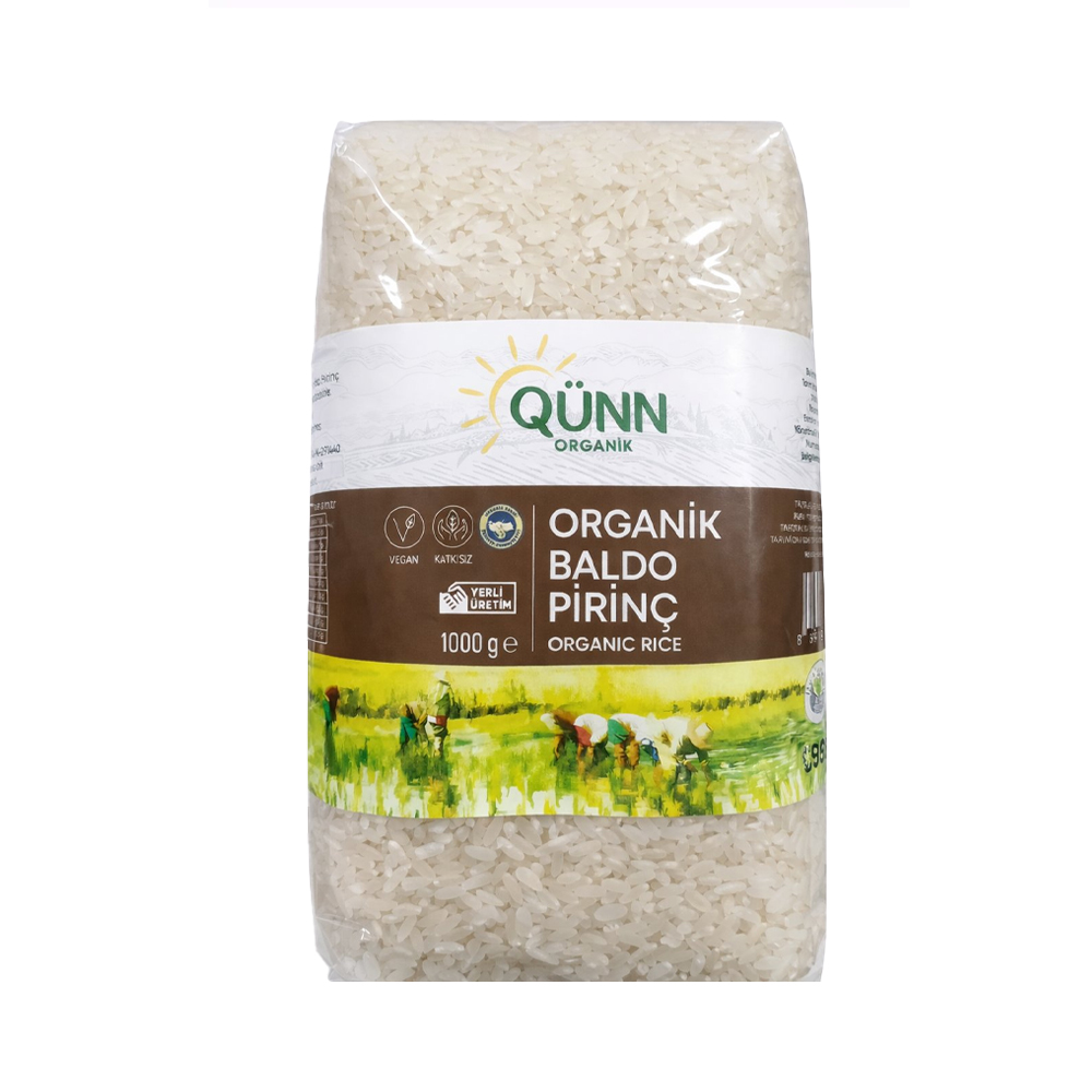 QUNN ORGANIK PIRINC BALDO 1000 GR