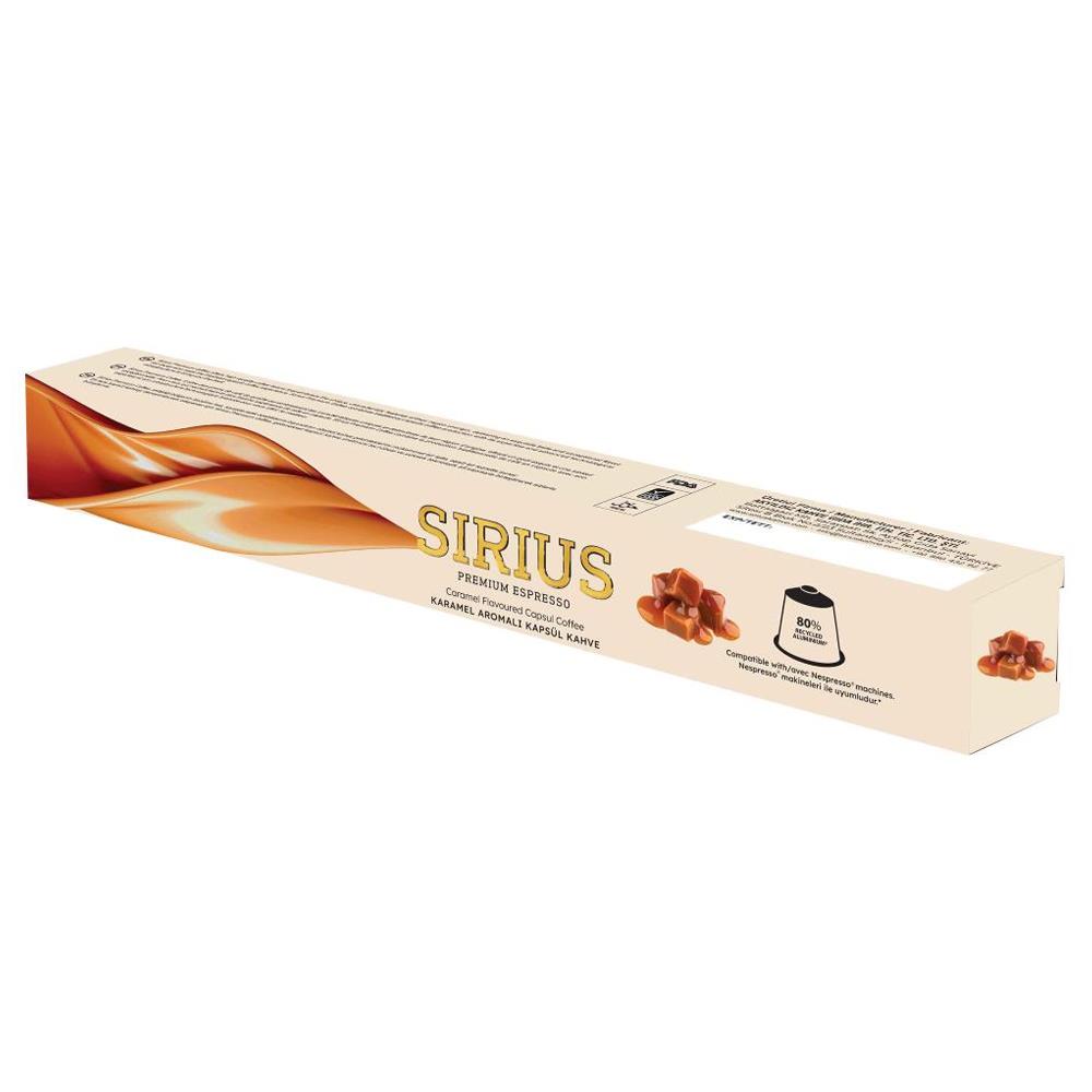 SIRIUS PREMIUM KAPSUL KAHVE KARAMEL AROMALI 55 GR
