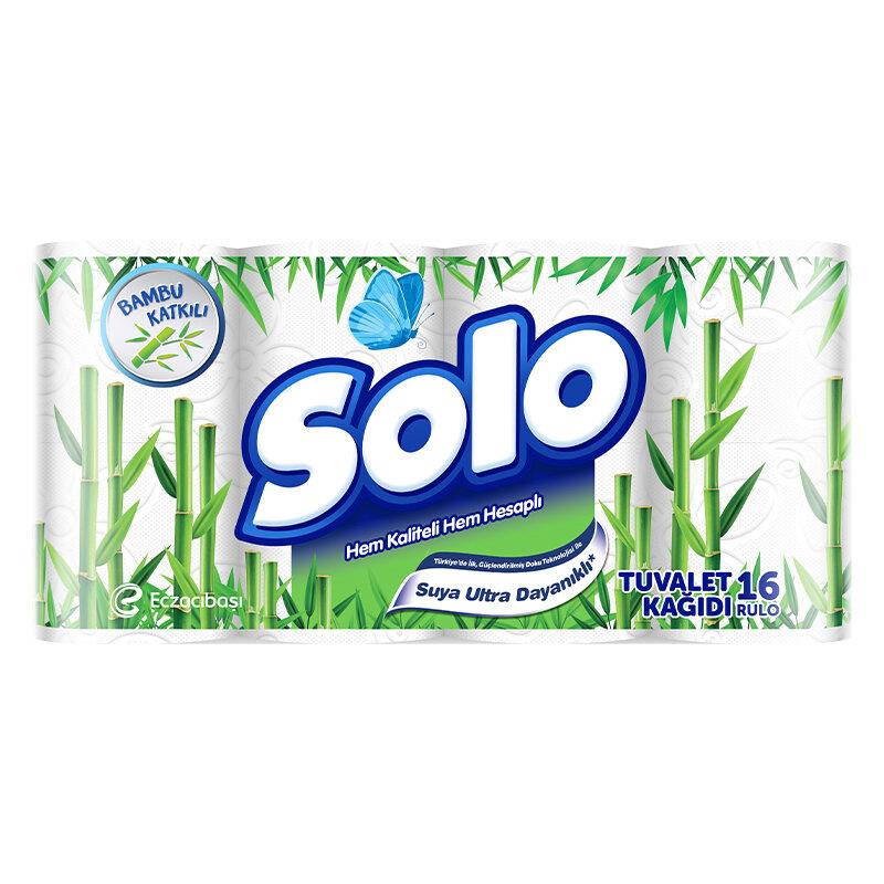 SOLO TUVALET KAGIDI BAMBU 16 LI