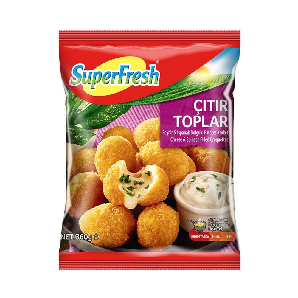 Superfresh Çıtır Toplar 360 Gr