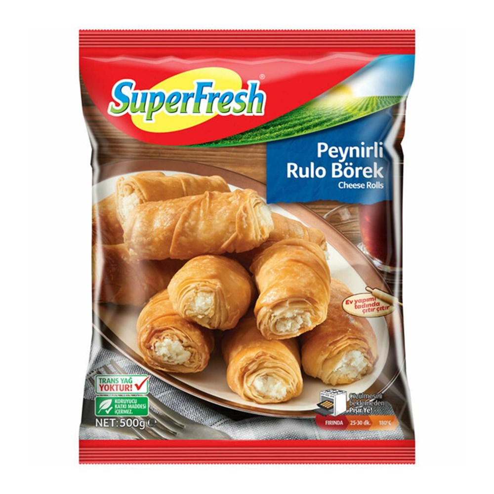 Superfresh Mini Börek Peynirli 500 Gr